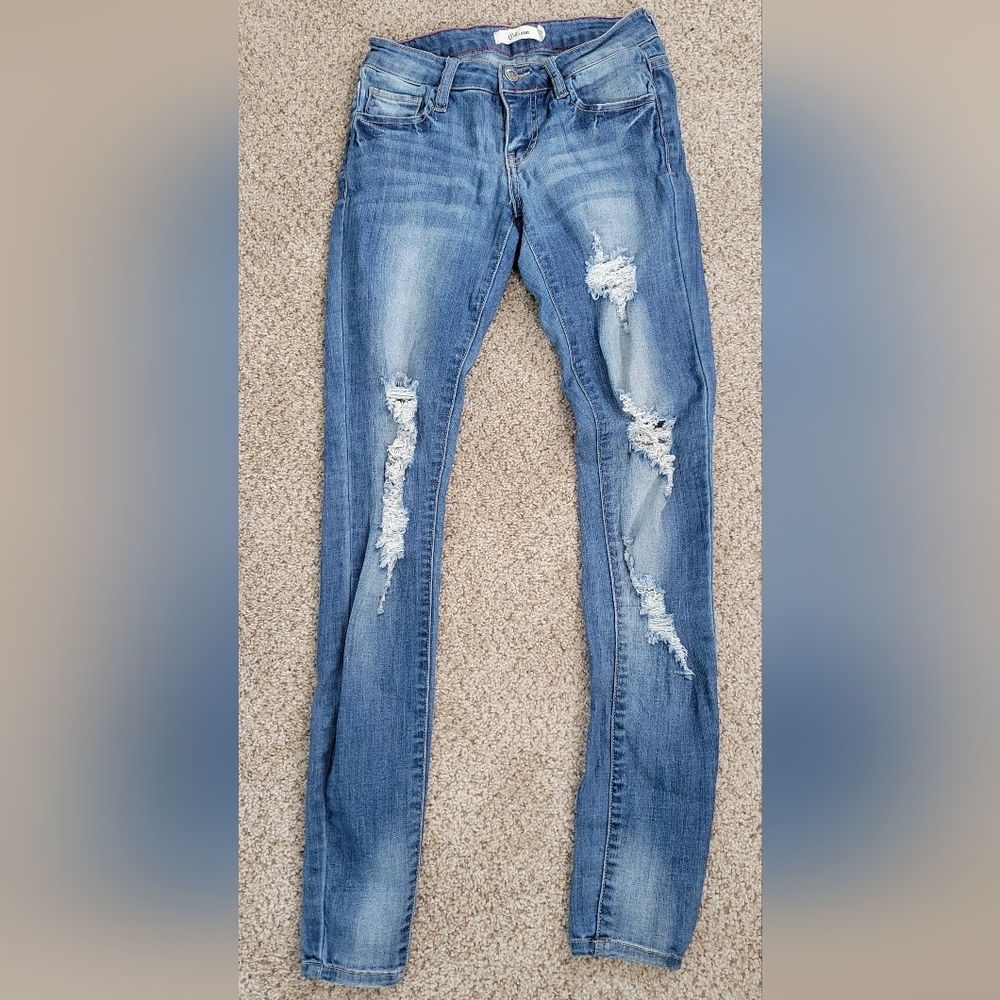 Cello skinny jeans, size 0